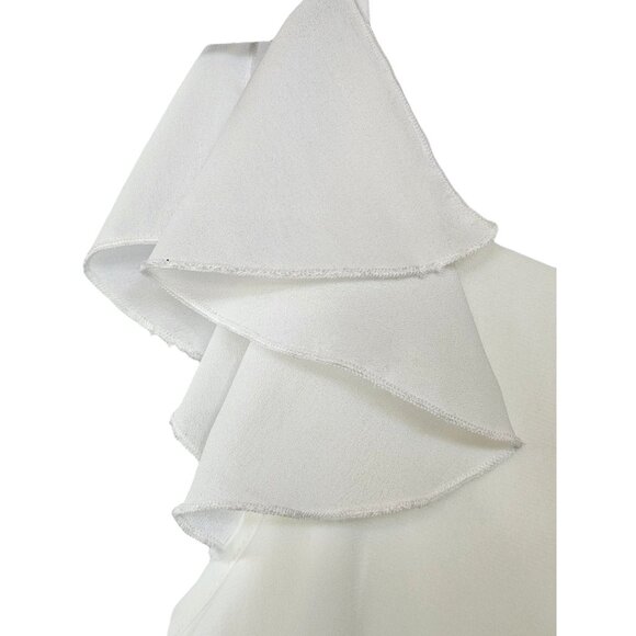 White Chiffon Child's Dress - Picture 4 of 5